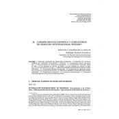 Jurisprudencia española y comunitaria de derecho internacional privado (Selección de resoluciones dictadas durante el año 2013)